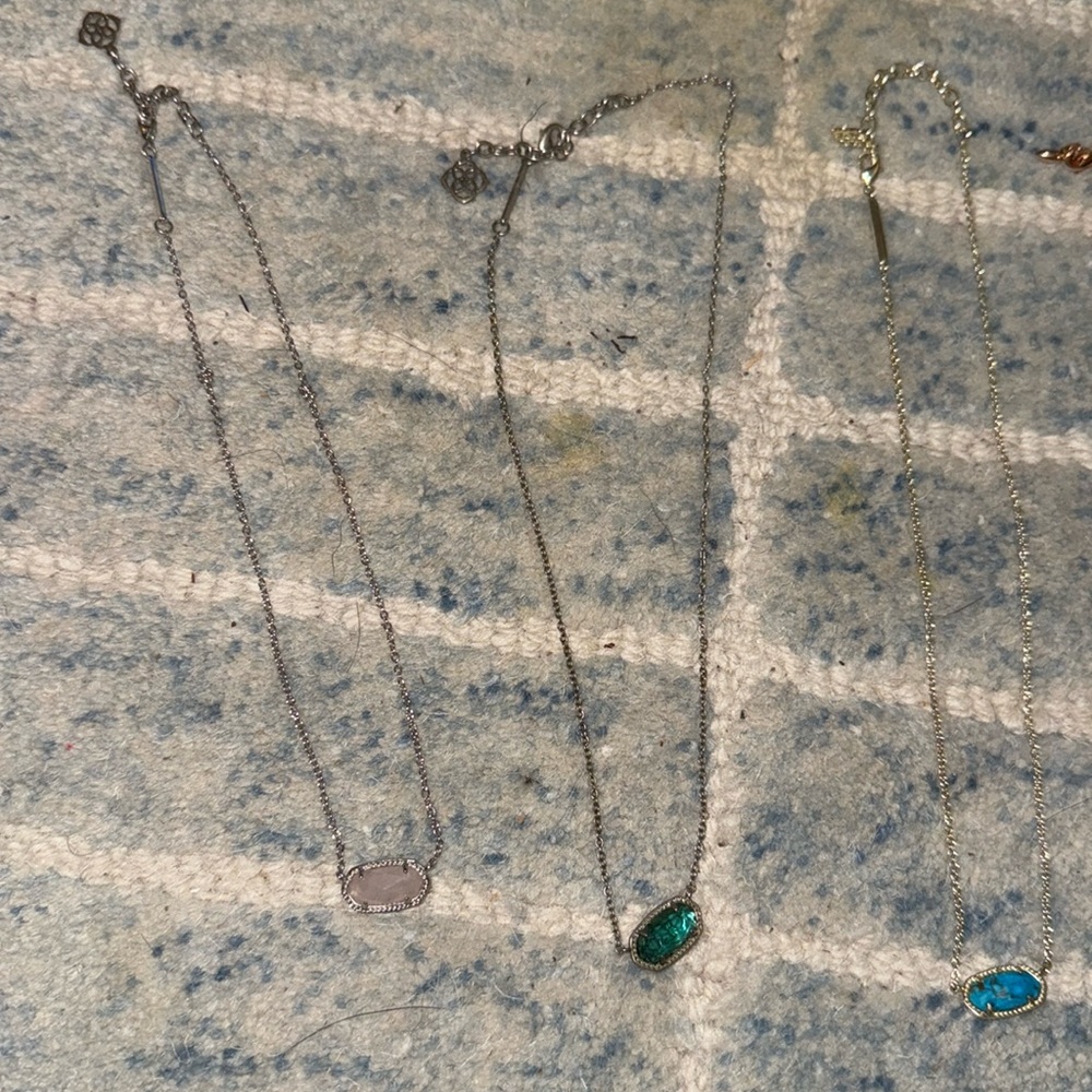 5 Kendra Scott necklaces some are brand new